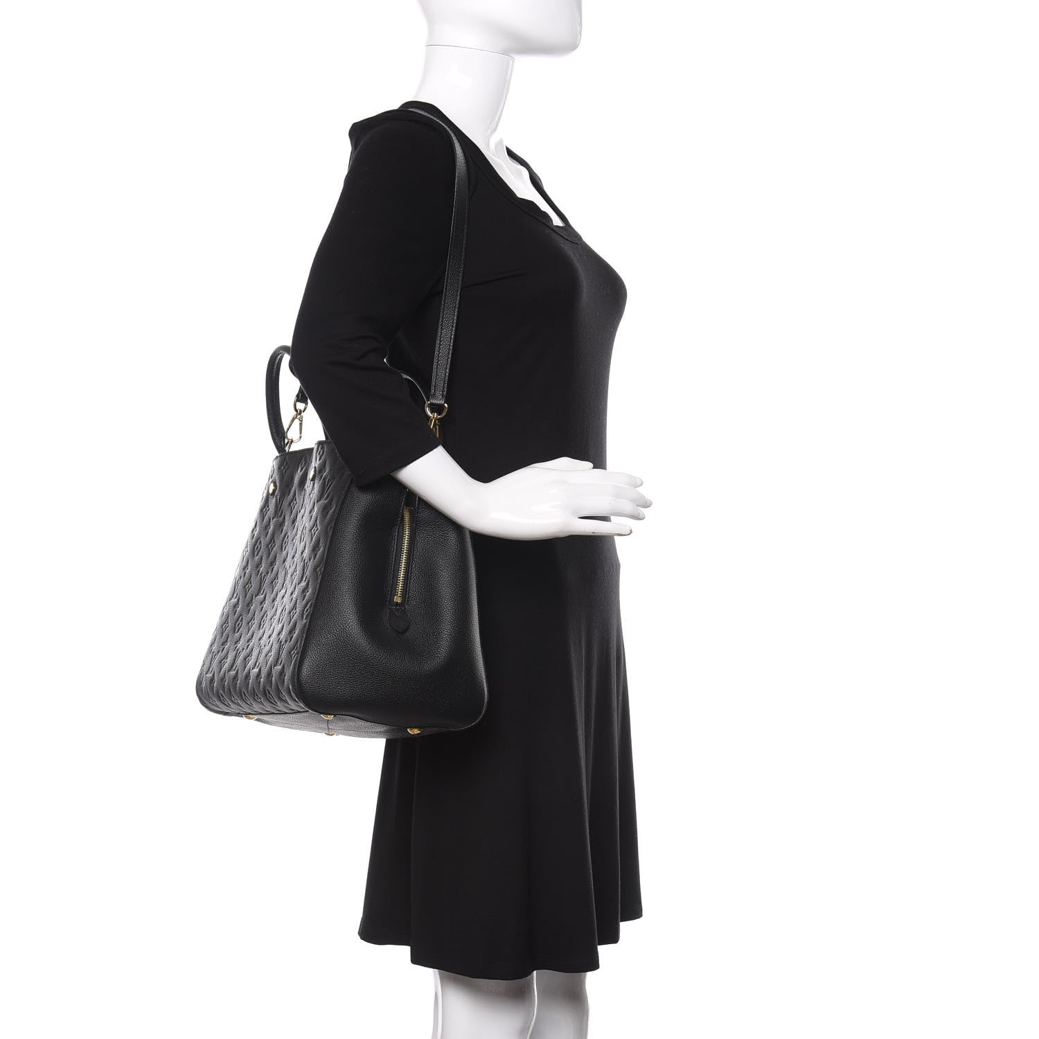 Louis Vuitton Empreinte Montaigne GM Black 2 of 11