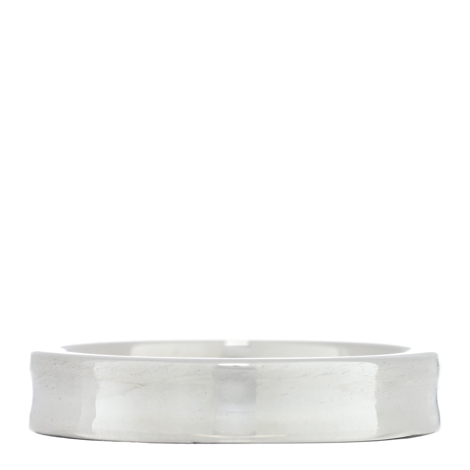 Tiffany Sterling Silver Narrow 1837 Band Ring 49 5 3 of 5