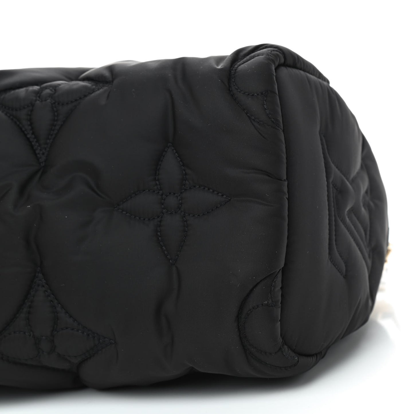 Econyl Mini Monogram Pillow Speedy Bandouliere 25 Black