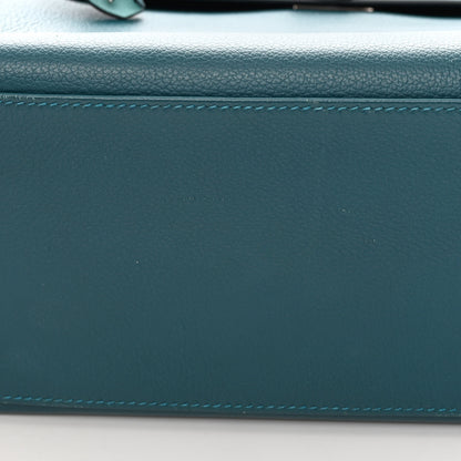 Hermes Evercolor Verso Kelly Retourne 28 Colvert Bleu Atoll 17 of 17