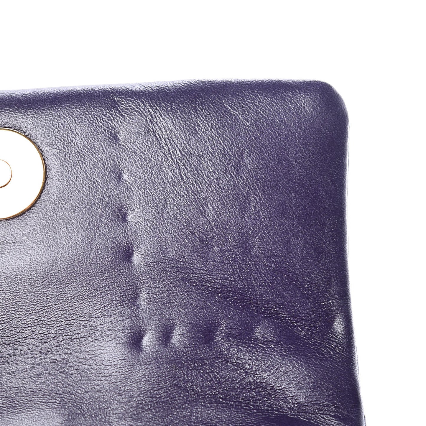 Calfskin Spiked Sweety Charity Crossbody Bag Purple