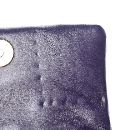 Christian Louboutin Calfskin Spiked Sweety Charity Crossbody Bag Purple 10 of 13