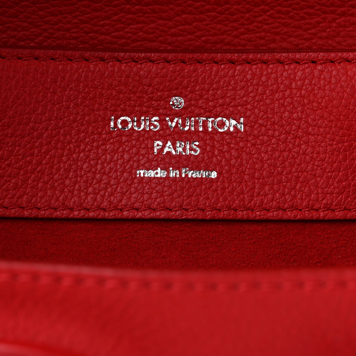 Louis Vuitton Soft Calfskin Lockme Backpack Rubis 6 of 10