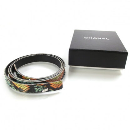 Chanel Python Skinny Belt 80 32 Multicolor 3 of 6