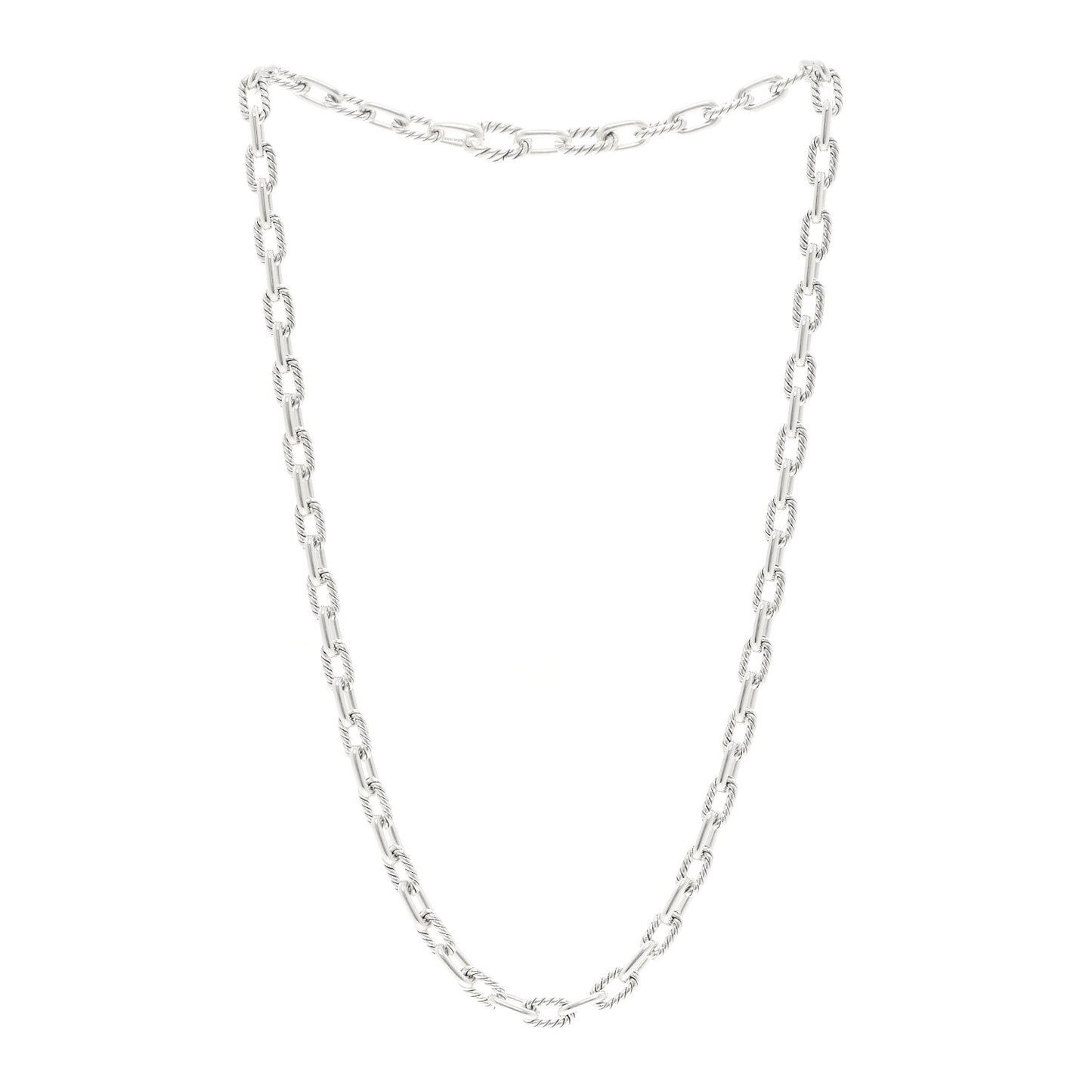 Sterling Silver 5.5mm Madison Chain Necklace