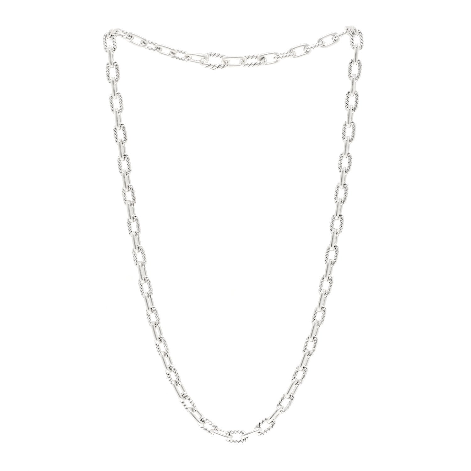 David Yurman Sterling Silver 5.5mm Madison Chain Necklace 3 of 5