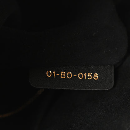 Christian Dior Calfskin Cannage Studded Medium Supple Lady Dior Black 7 of 10