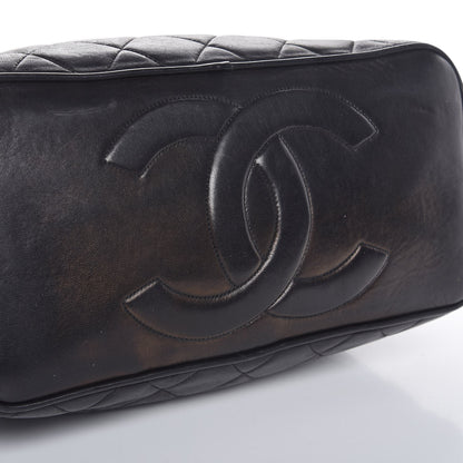 Chanel Lambskin Quilted Tote Black 8 of 8