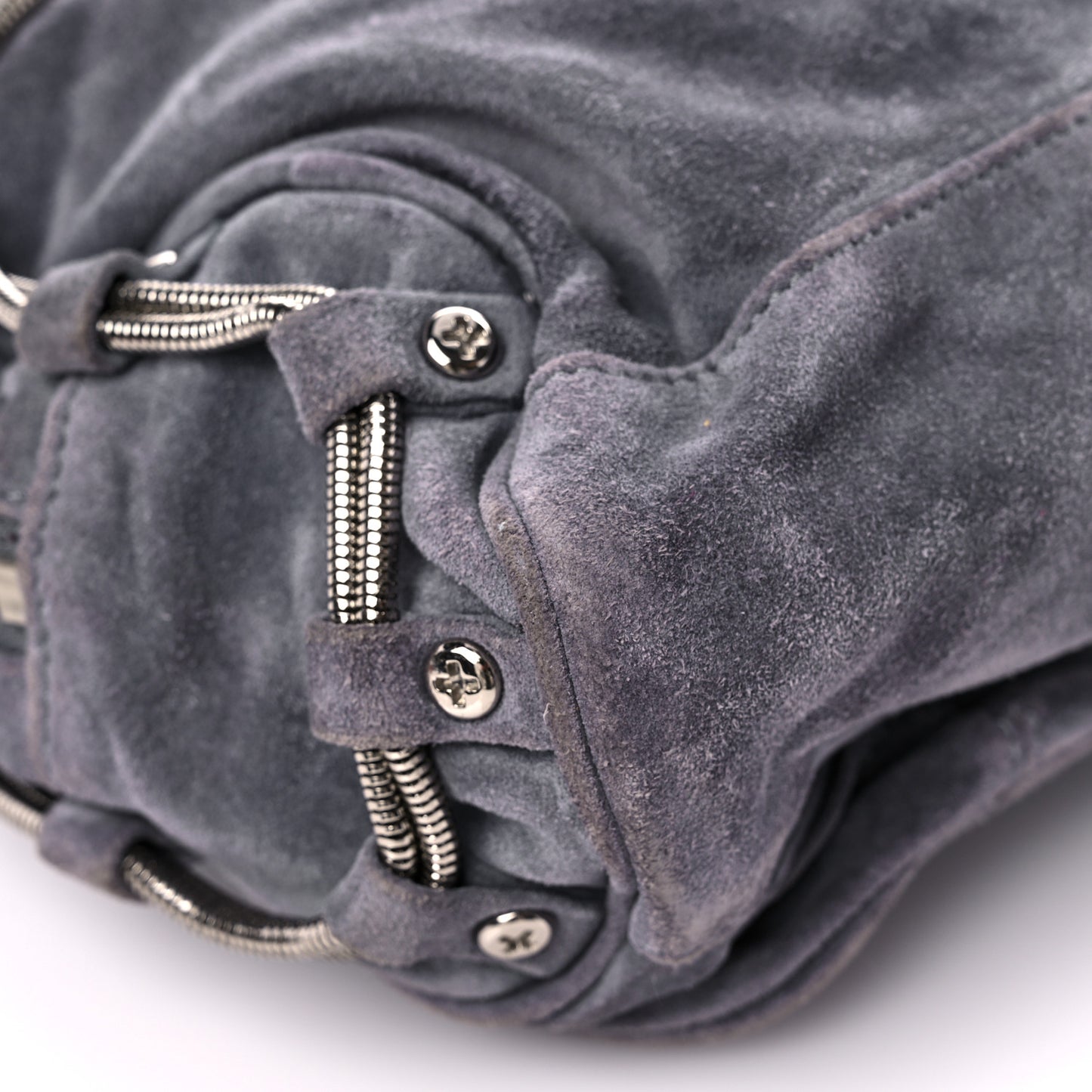 Suede Brenda Chain Grey