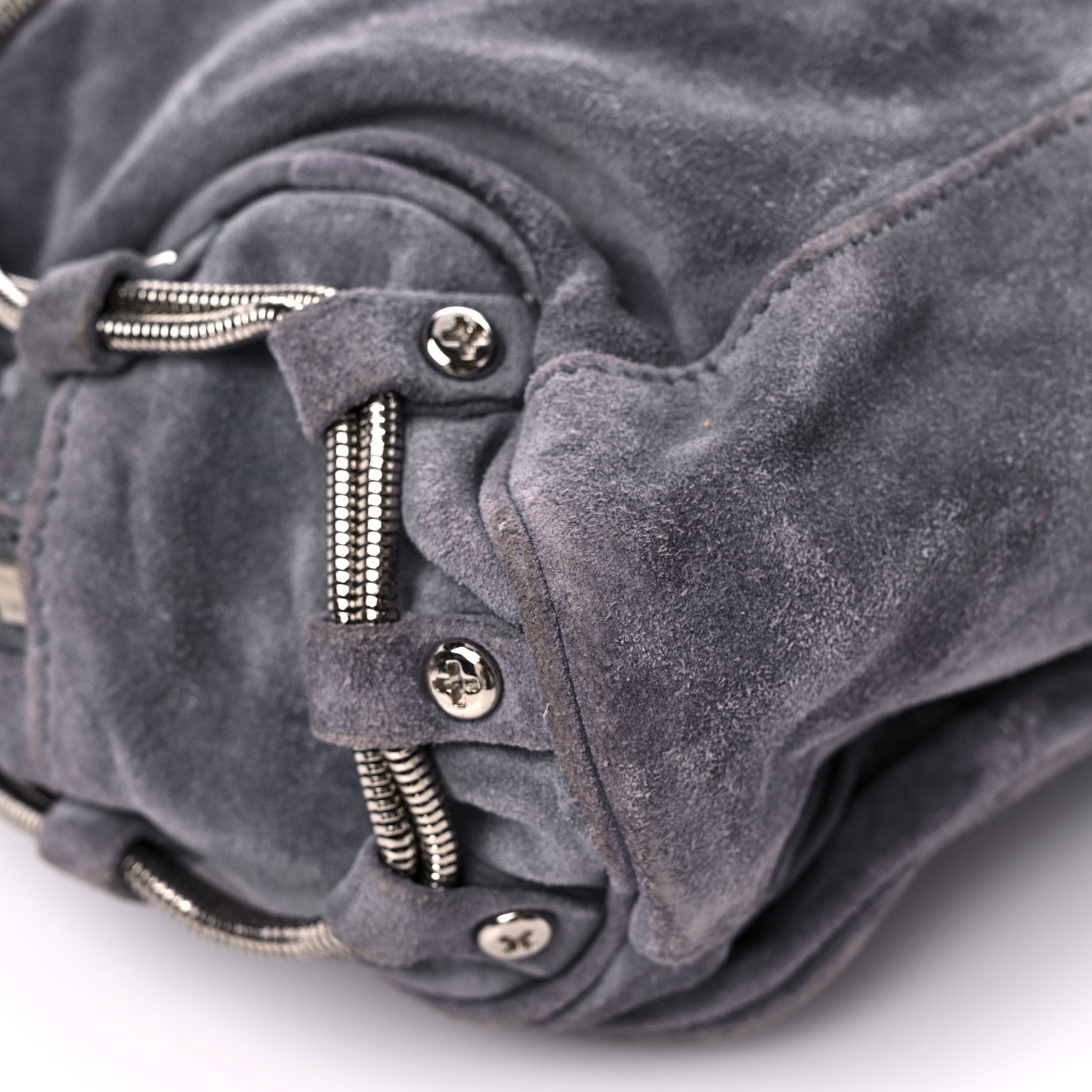 Alexander Wang Suede Brenda Chain Grey 8 of 19