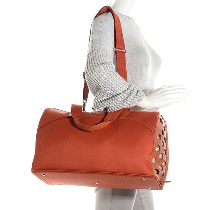 Hermes Toile Buffle Skipper TouTou Pet Carrier Potiron 2 of 16