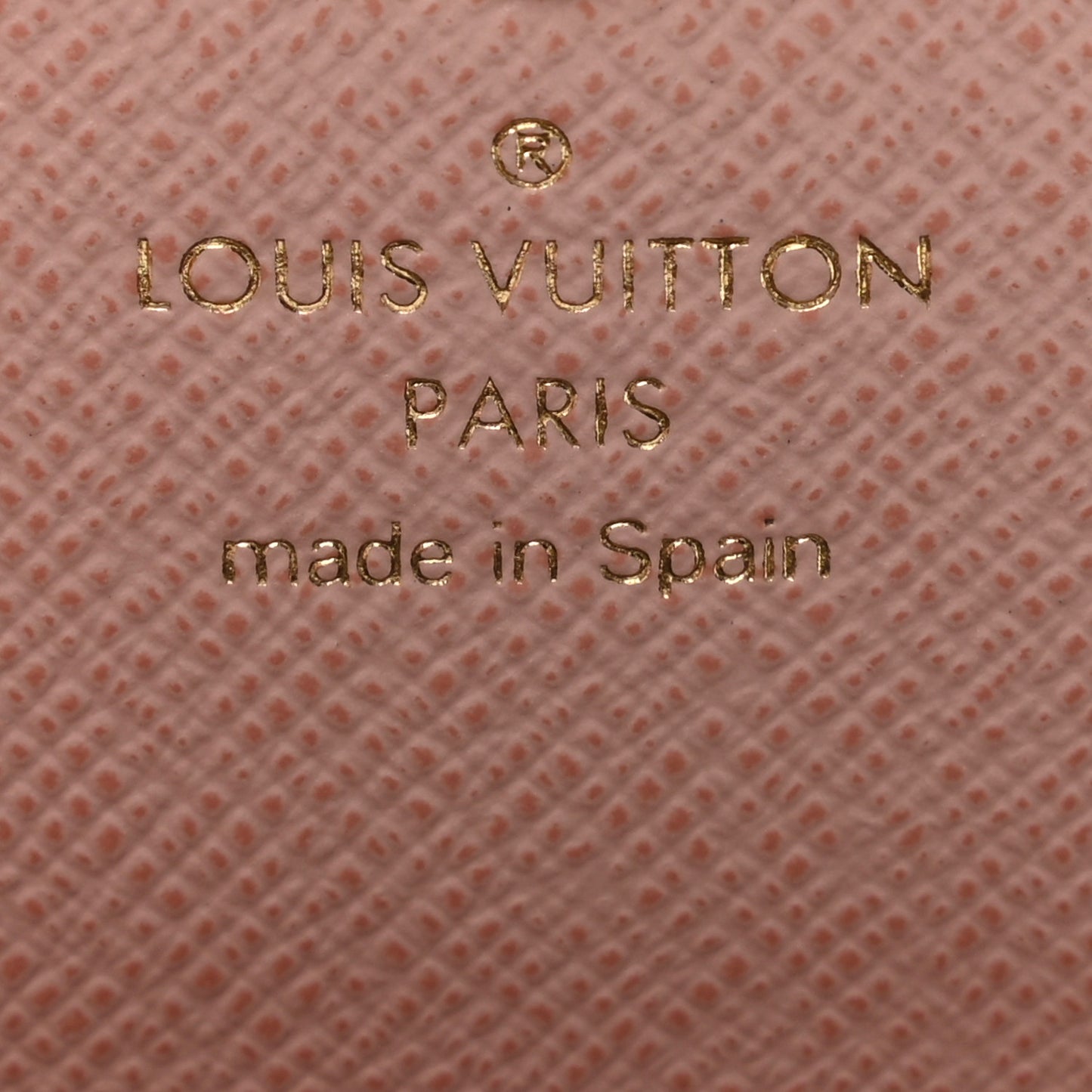 Monogram Rosalie Coin Purse Rose Ballerine