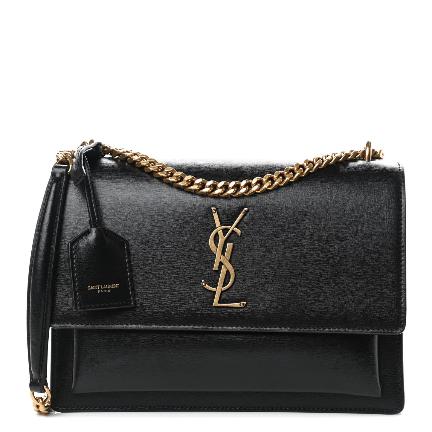 Calfskin Medium Monogram Sunset Black