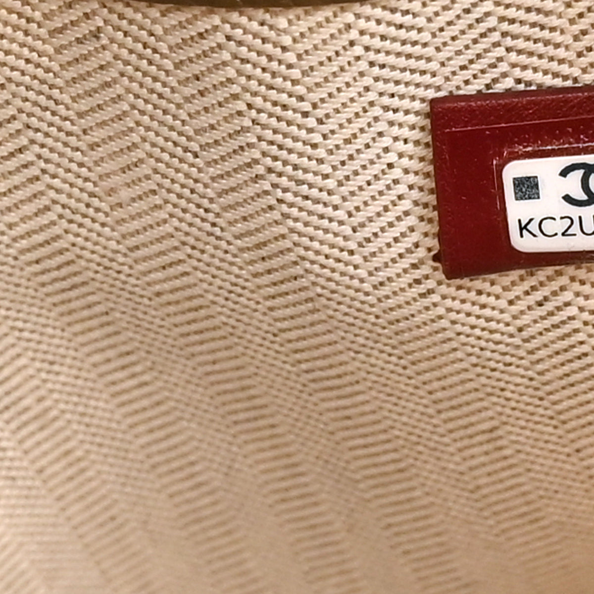 Chanel Grained Calfskin Large Zipped Pouch Dark Khaki 7 of 10
