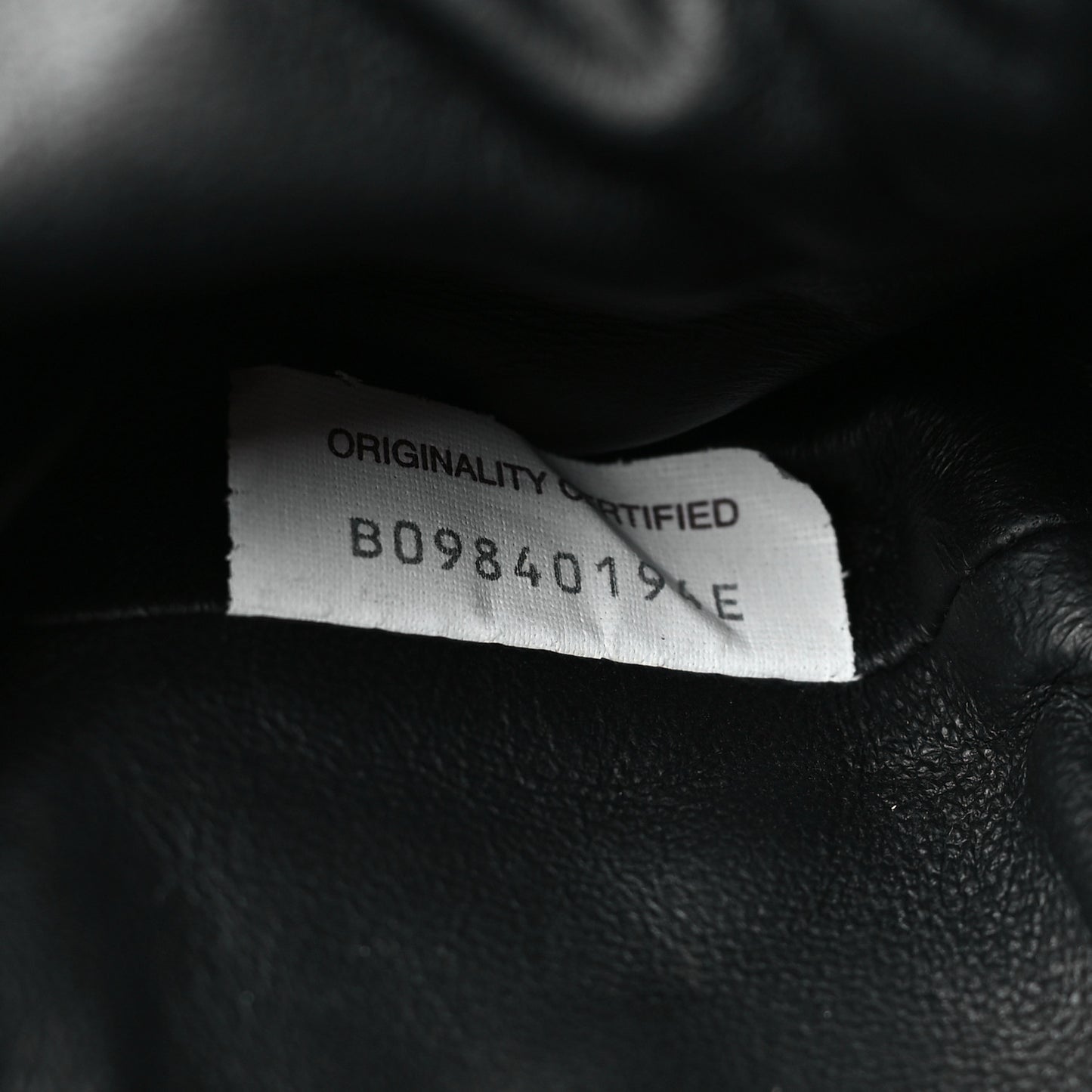 BOTTEGA VENETA Nappa Intrecciato The Mini Pouch Black