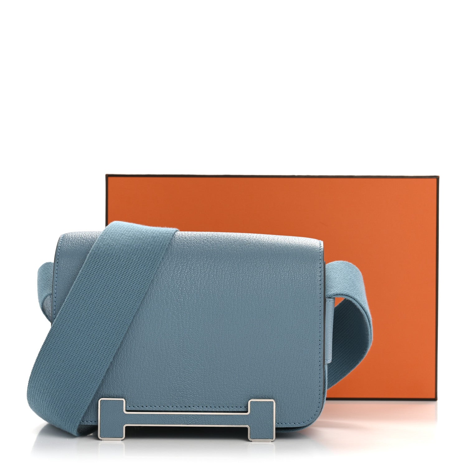 Hermes Chevre Mysore Geta New Bleu Jean 12 of 12