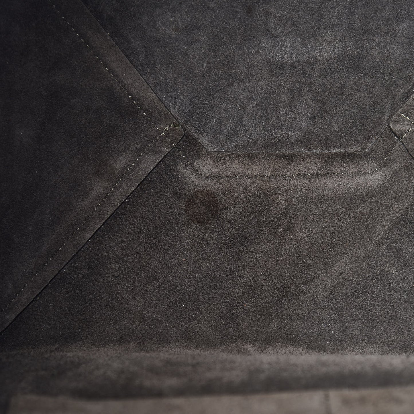 Soft Grained Calfskin Medium Belt Cabas Phantom Taupe