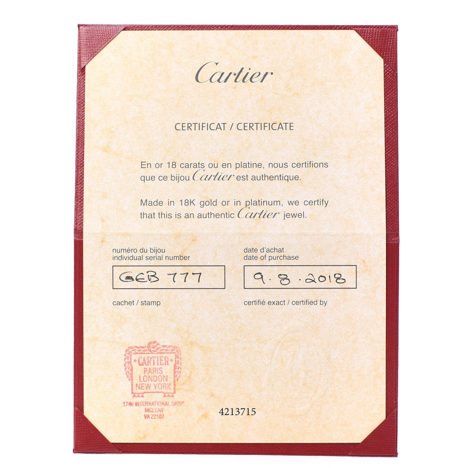 Cartier 18K Pink Gold Small Juste Un Clou Bracelet 17 5 of 6