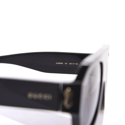 Gucci Acetate Aviator Sunglasses GG0668S Black 5 of 7