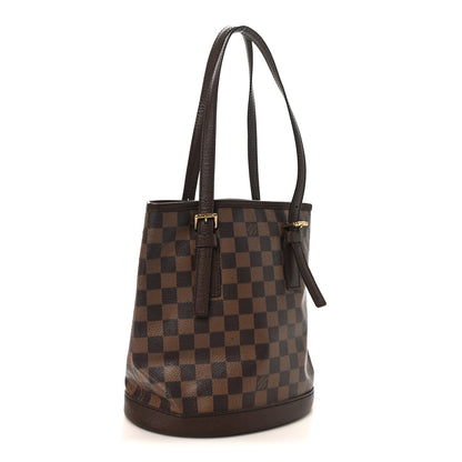 Louis Vuitton Damier Ebene Marais Bucket 23 4 of 10