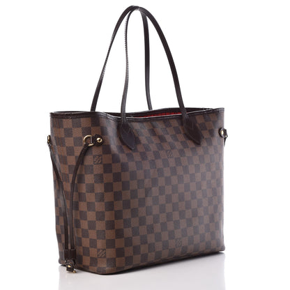 Louis Vuitton Damier Ebene Neverfull MM 3 of 12