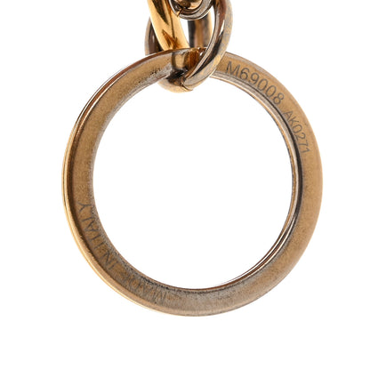 Louis Vuitton Metal Monogram Epi Spring Street Bag Charm Key Holder Gold 3 of 5
