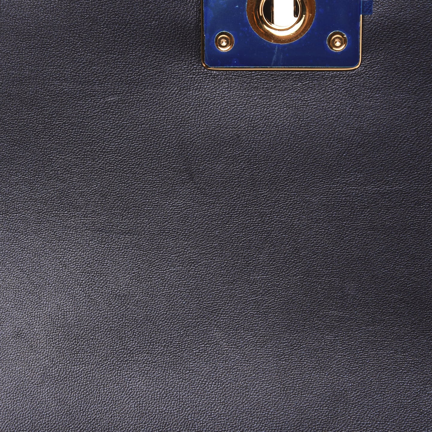 Lambskin Embossed New Medium Boy Cube Flap Navy