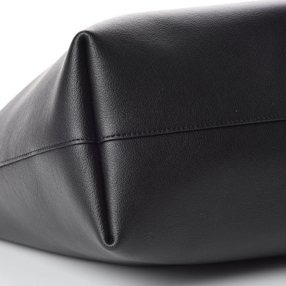 Saint Laurent Calfskin Large Shopping Tote Black 9 of 10