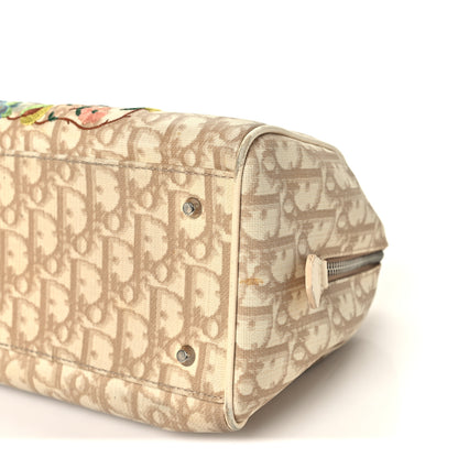 Christian Dior Monogram Vintage Flowers Boston Beige 10 of 12