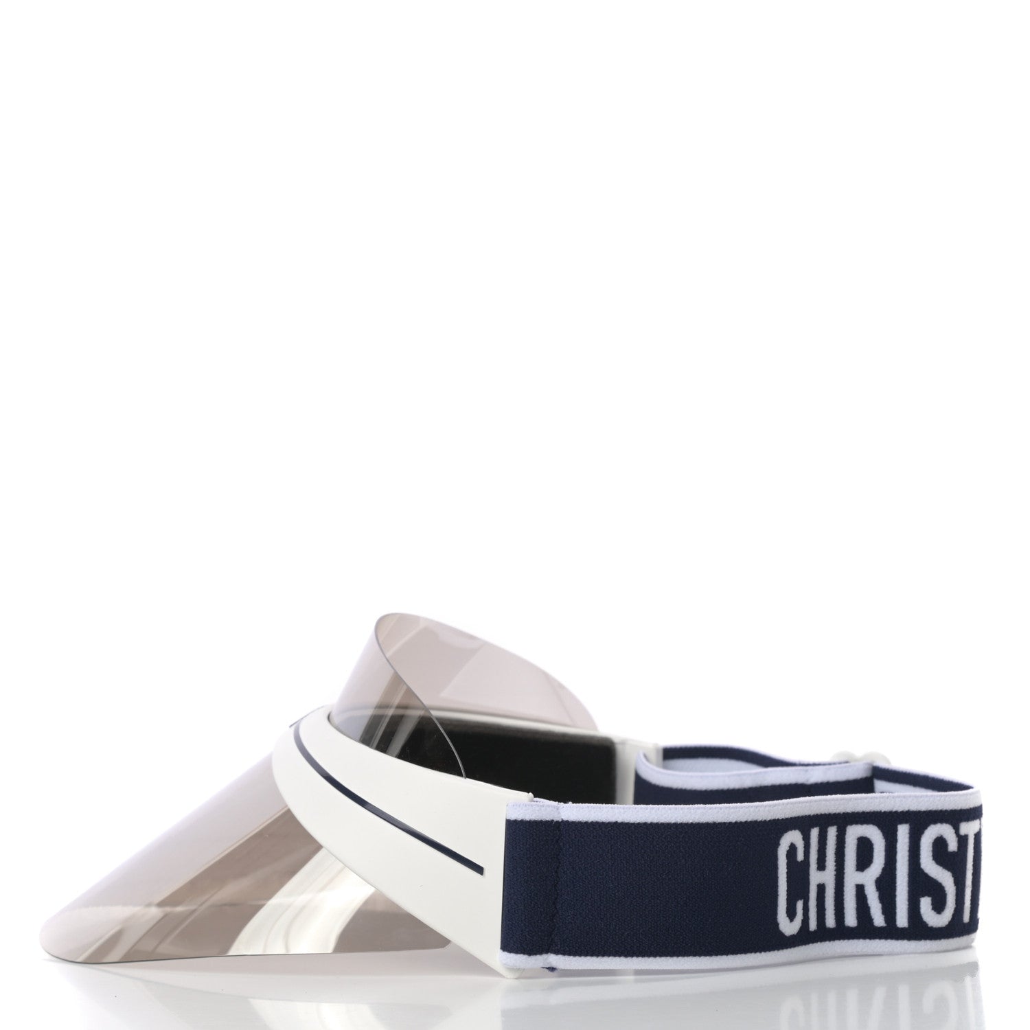 Christian Dior Mirrored DiorClub1 Sun Visor Black 3 of 7