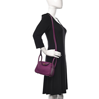 Hermes Swift Mini Lindy 20 Anemone 2 of 11
