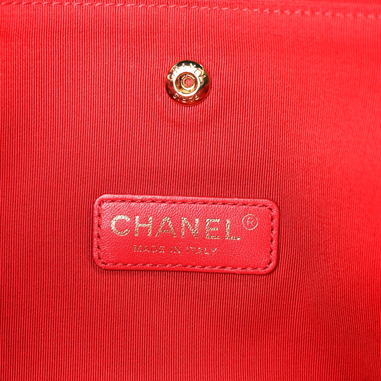 Chanel Jersey Quilted Jumbo Coco Sailor Flap Navy White Red 6 of 12