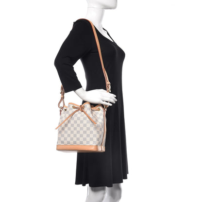 Louis Vuitton Damier Azur Noe BB 2 of 14