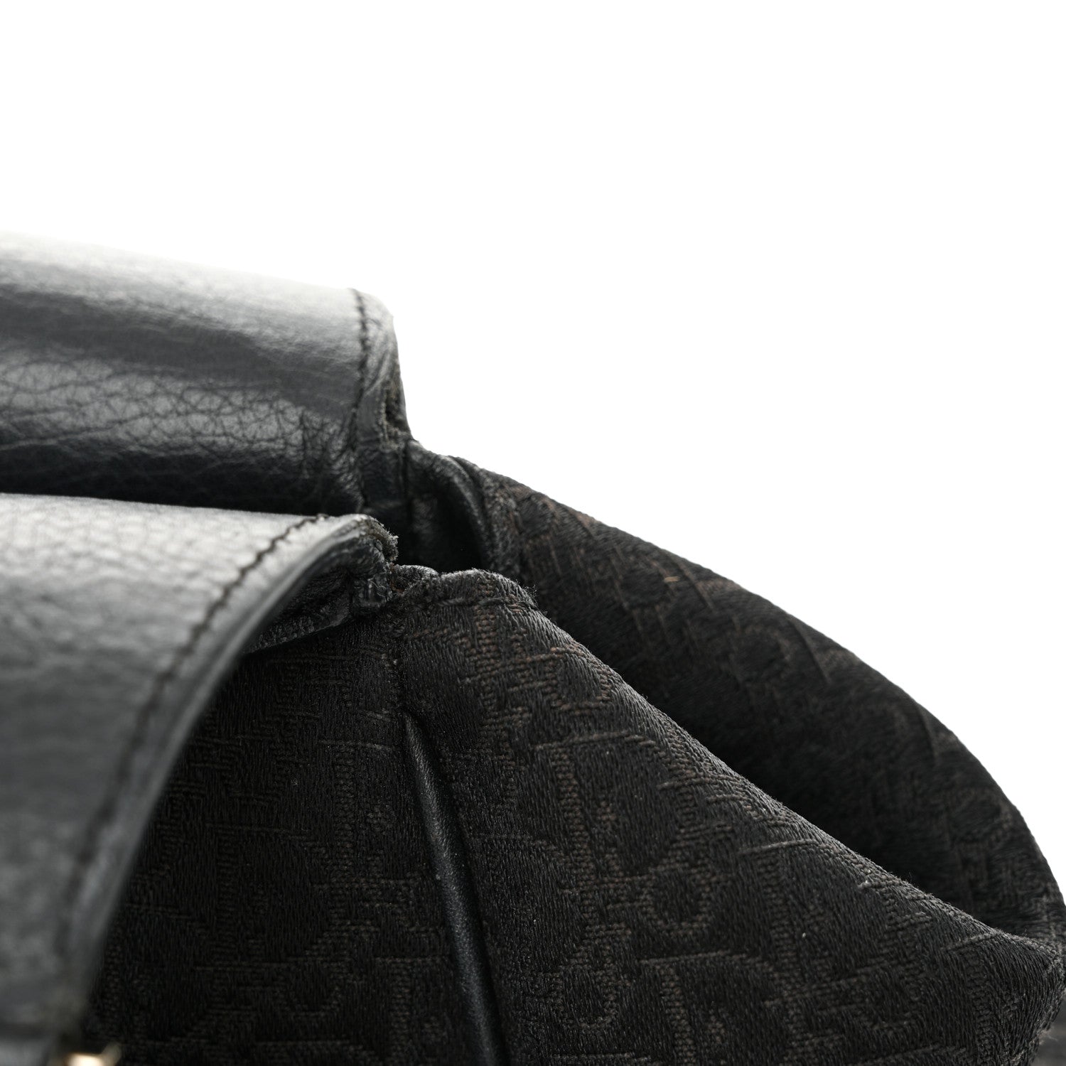 Christian Dior Monogram Pocket Satchel Black 11 of 17