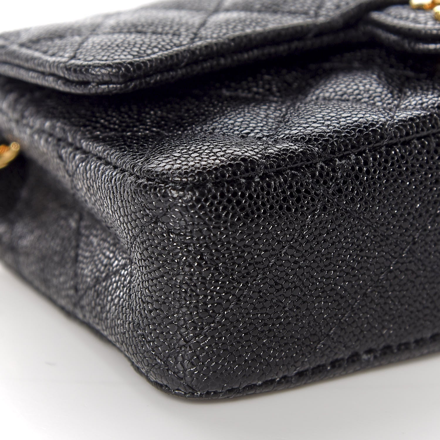 Chanel Lambskin Calfskin Tweed Success Story Set of 4 Minis Bags Black 26 of 37