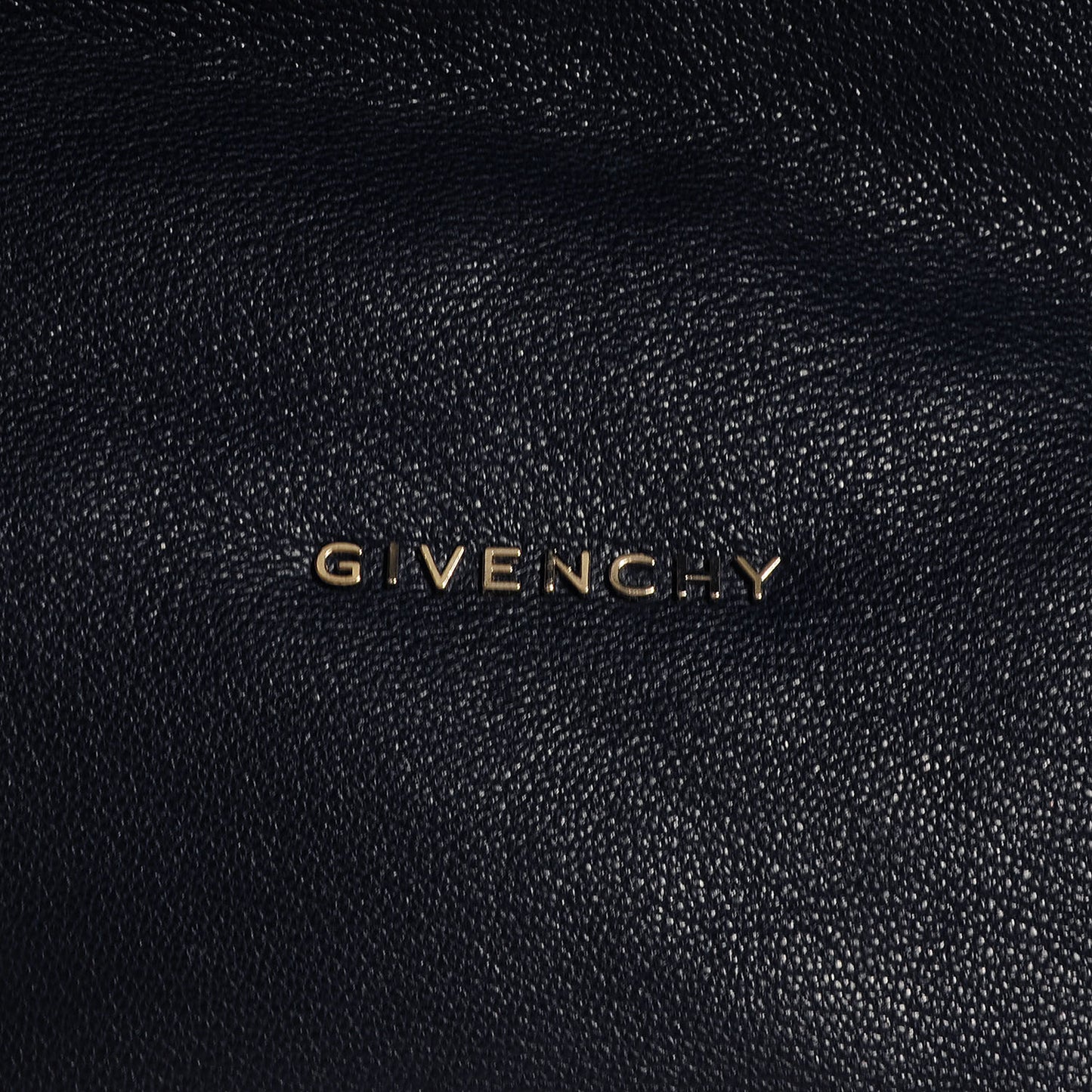 Goatskin Medium Pandora Navy