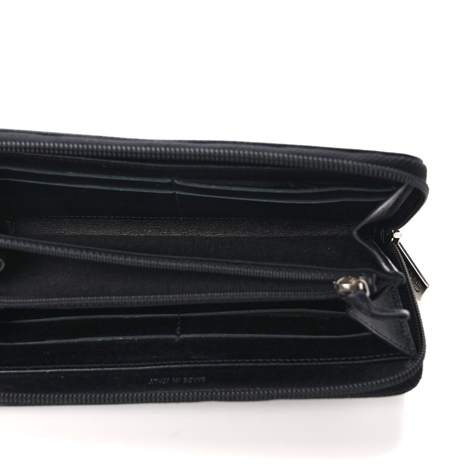 Chanel Caviar Large Timeless CC Zip Around Wallet Black 5 of 7