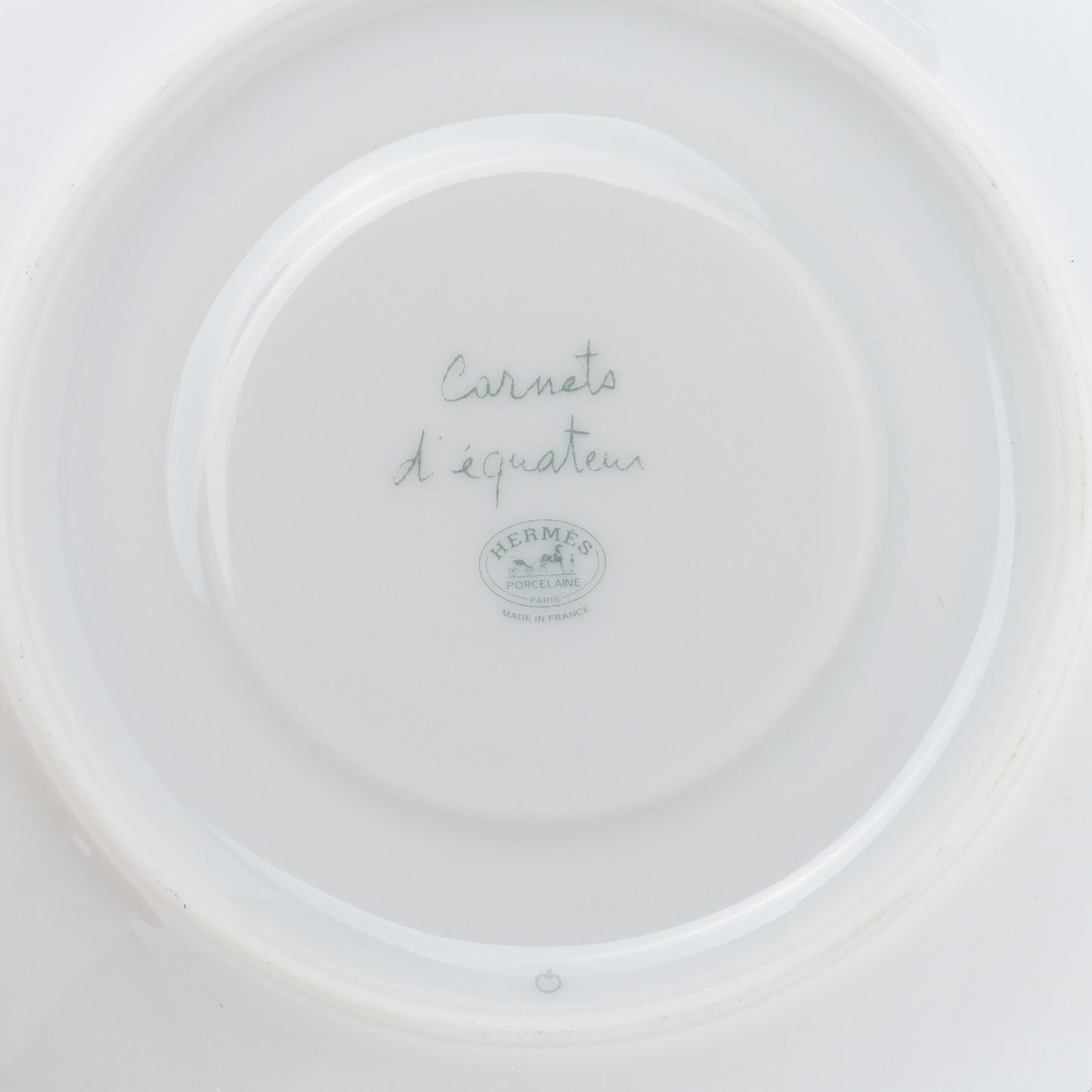 Porcelain Gold Carnets d'Equateur Tea Cup and Saucer