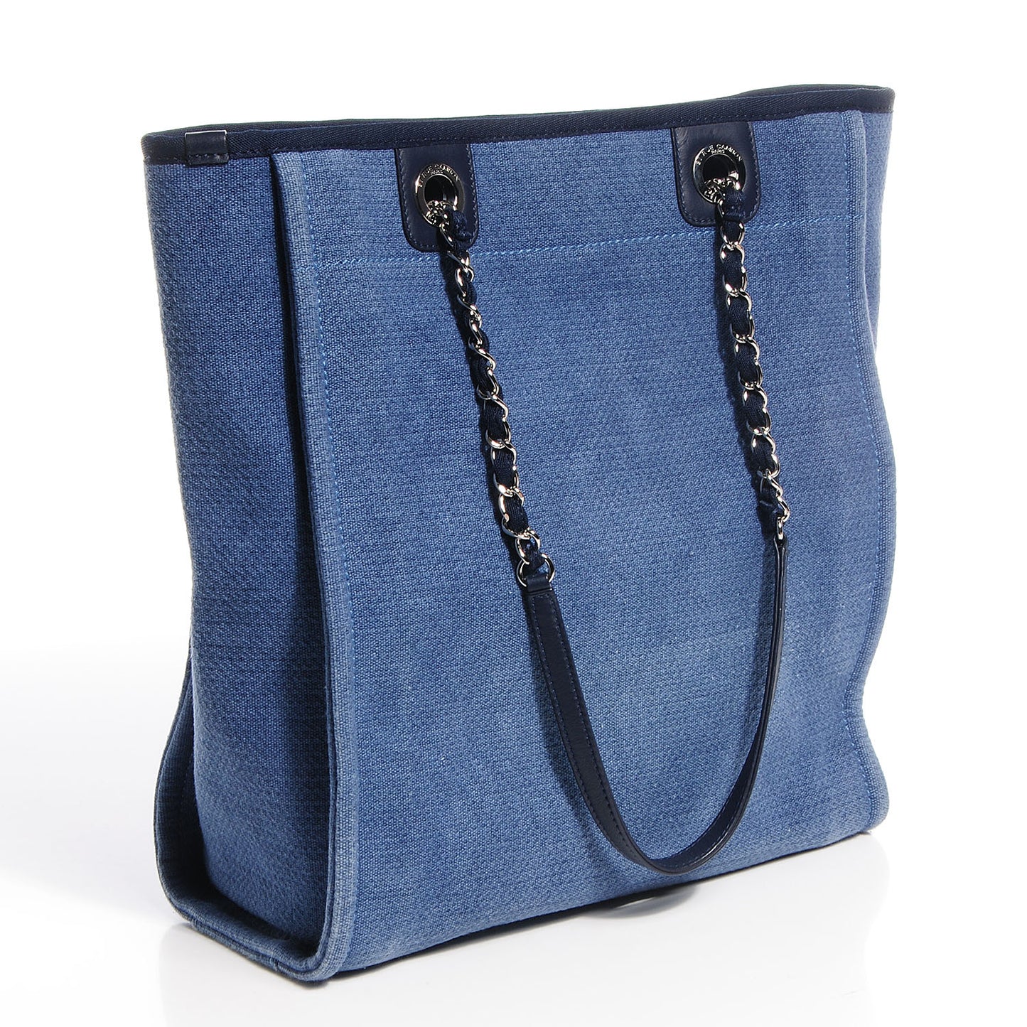 Toile Small Deauville Tote Denim Blue