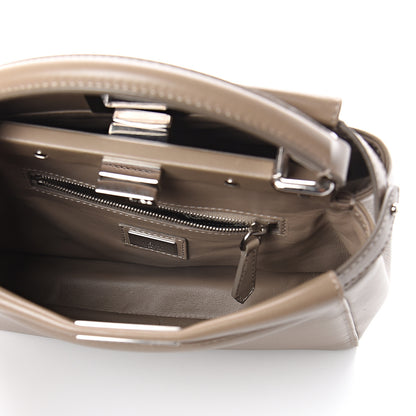 Fendi Nappa Mini Peekaboo Iconic Satchel Tortora 5 of 8