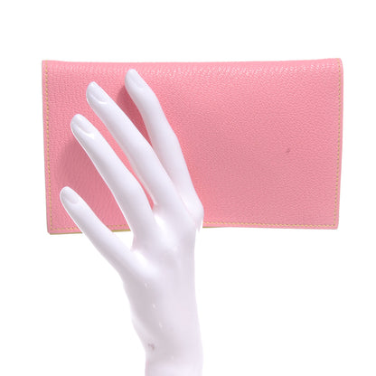 Hermes Chevre Mysore Vision II Agenda Cover Rose Confetti Soufre 2 of 8