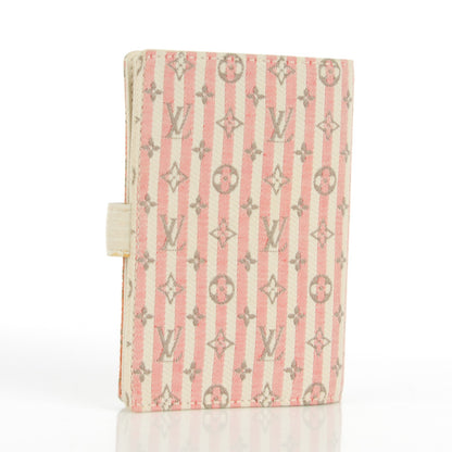 Louis Vuitton Mini Lin Croisette Small Ring Agenda Rouge 3 of 7