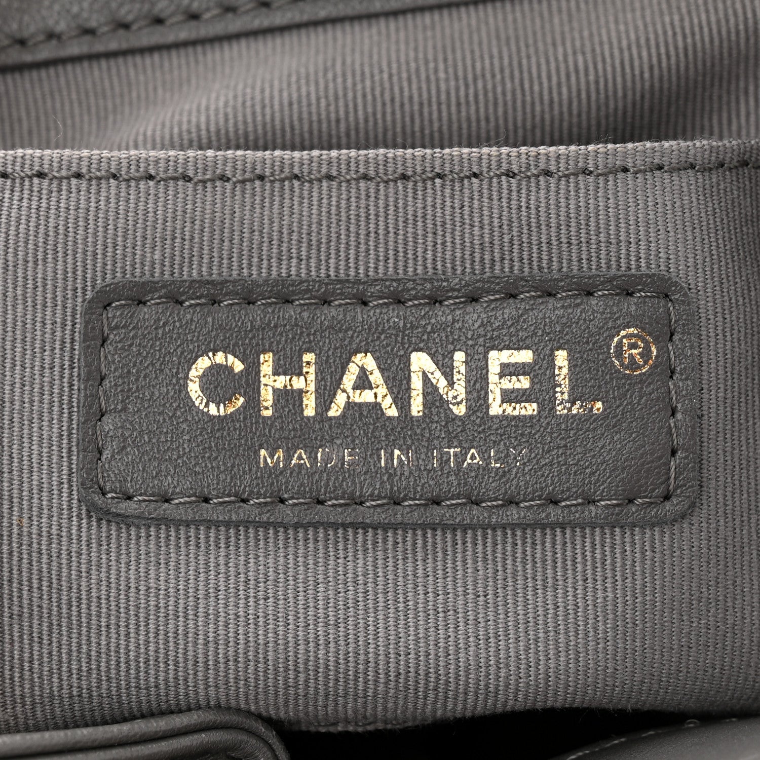 Chanel Lambskin Quilted Small Duma Drawstring Backpack Grey 6 of 11