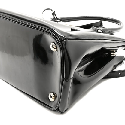 Prada Spazzolato Small Galleria Double Zip Tote Black 10 of 10