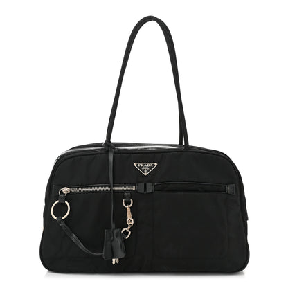 Prada Nylon Pocket Bowler Black 1 of 11