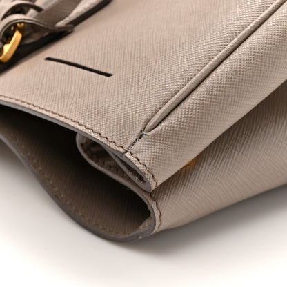 Prada Saffiano Lux Large Tote Argilla 14 of 14