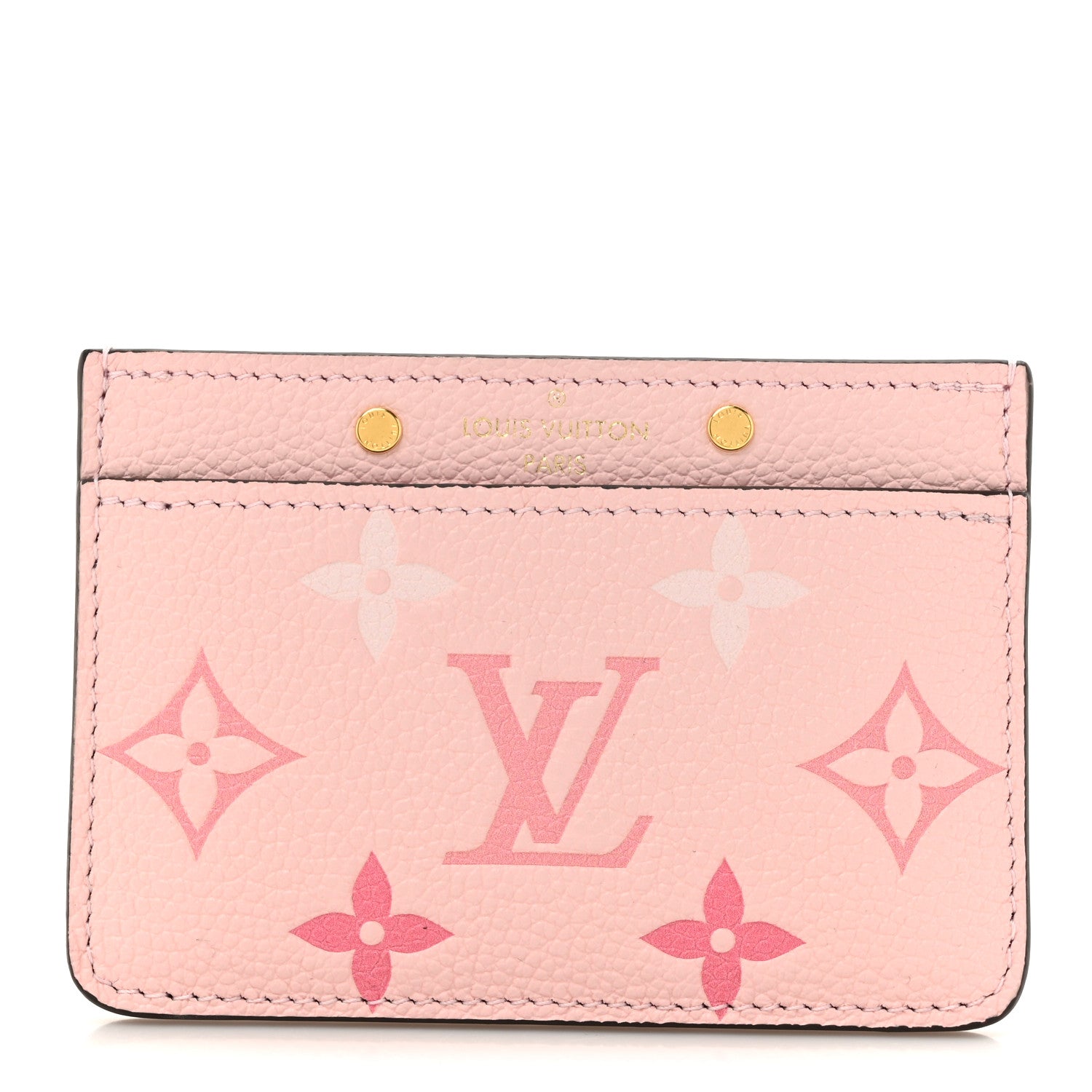 Louis Vuitton Empreinte Monogram Giant By The Pool Card Holder Bouton De Rose 1 of 8