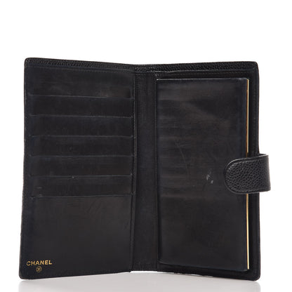 Chanel Caviar Timeless CC French Wallet Black 5 of 11