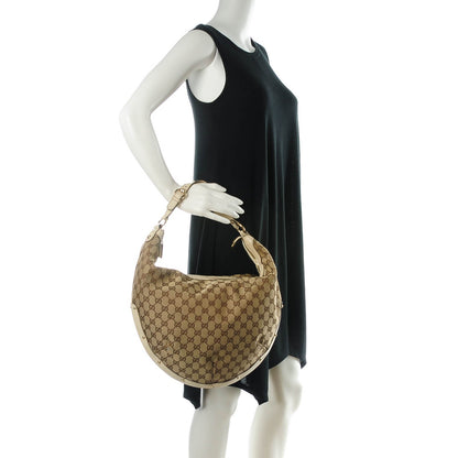 Gucci Monogram Biba Hobo Off White 2 of 7