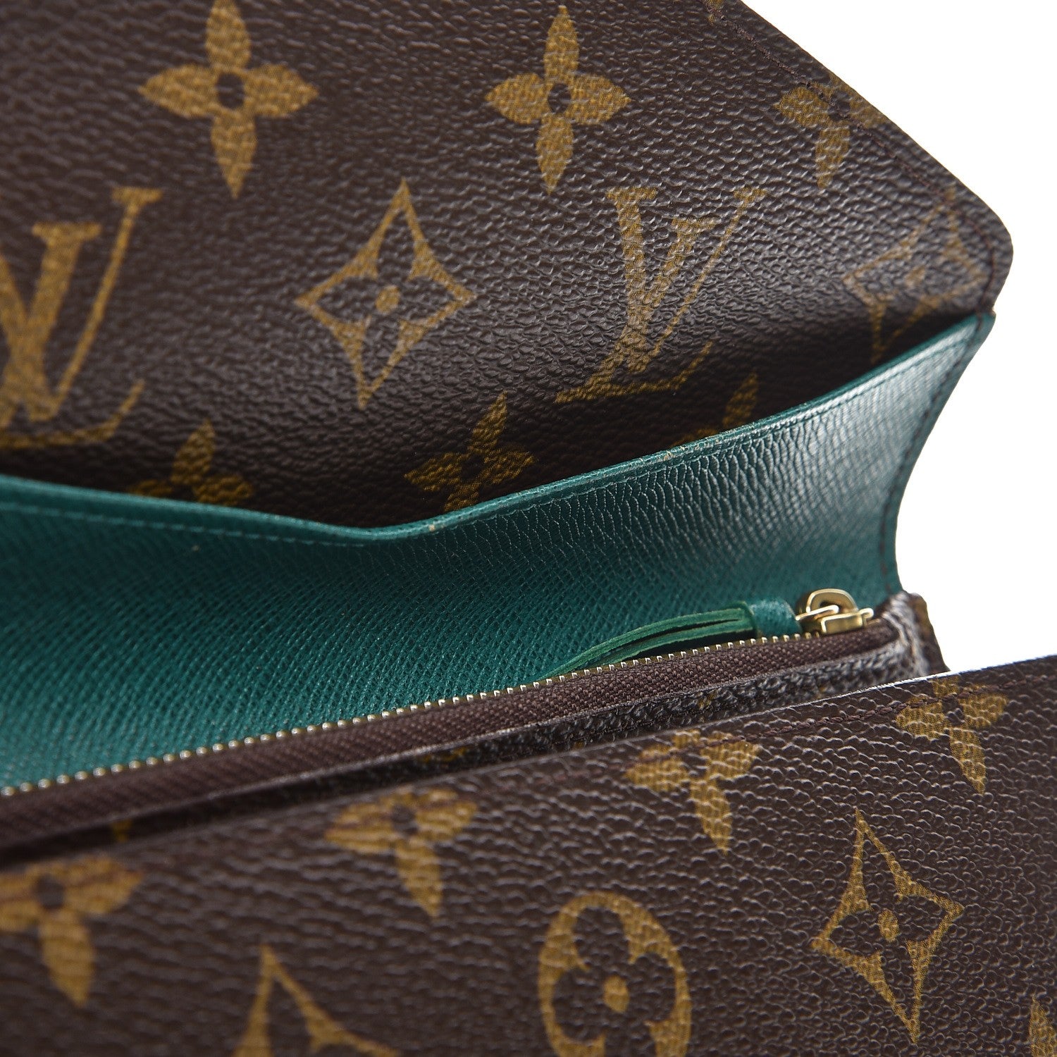 Louis Vuitton Monogram Josephine Wallet Vert 8 of 9